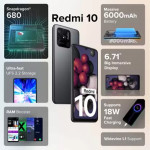 REDMI 10 (Midnight Black, 64 GB)