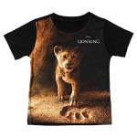 Lion King by Wear Your Mind Boy's Regular Fit T-Shirt