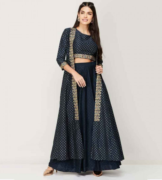 Amazon.com: Xclusive Bridal Wedding Indian Readymade New Embroidered Jacket  Style Lehenga Choli for Women : Clothing, Shoes & Jewelry