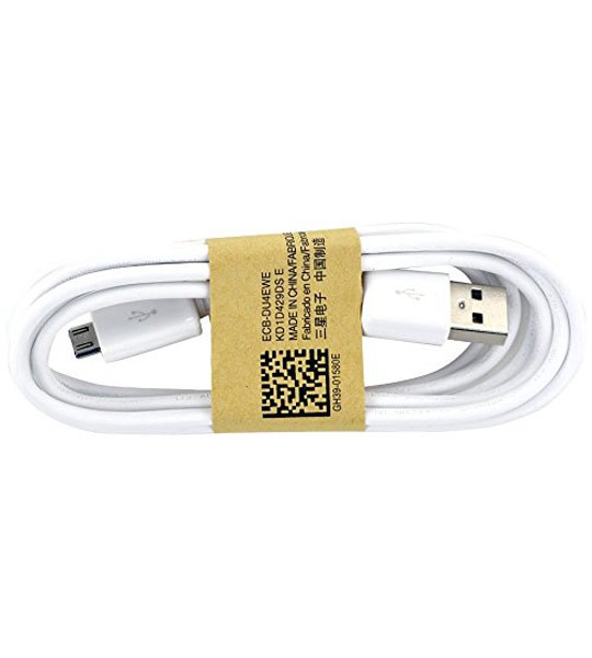 Samsung 3.3 Ft. Cable Micro USB Data Cable for Galaxy S3/S4/Note 2 & Other Smartphones - Non-Retail Packaging - White
