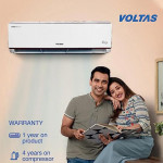 Voltas Split Air Conditioner SAC 184V DAZJ, White