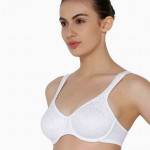 Embossed T-shirt Non-Padded Wired Bra