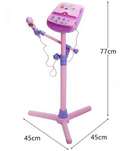 Dream Star Kids Karaoke Microphone With MP3 Functional Use & Adjustable Height