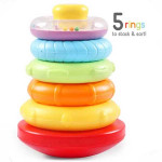 Stacking Rings Multicolor - 5 Rings