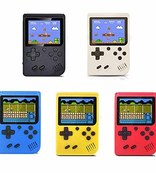 Handheld Video Game Console, Retro Mini Game with 400 Classic Sup Game TV Compatible for Kids, Rechargeable 8 Bit Classic
