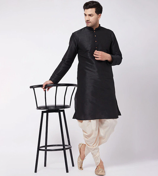 Buy Men Dupion Silk Cowl Design Patiala Style Dhoti Pant Pants Beige at  Amazonin