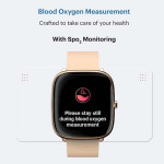 Noise ColorFit Qube Oxy Smartwatch - Beige