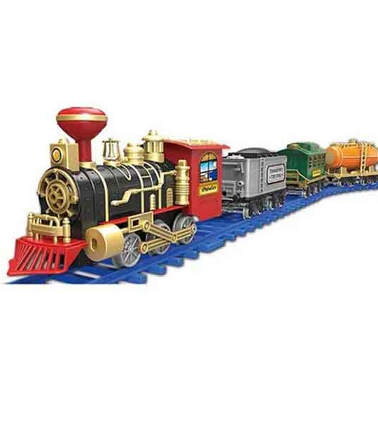 ChooChoo Toy Train Set with Light Sound - Multicolor