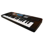 37 Keys Electronic Keyboard Piano With Microphone - Black