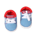 INSTABUYZ Baby Boys & Baby Girls Shoes for Boys & Girls, Infant Shoes for Newborn, First Walking Baby Shoe (6-9 Months) Blue