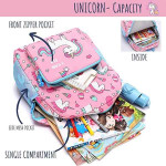 VISMIINTREND Little Kids Small Unicorn Dinosaur Teddy Backpack Daypack Bagpack Preschool Kindergarden School Book Bag for Toddler Boys and Girls | Gif