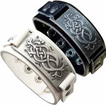 Dara Celtic Knot Bracelet - 2 PCS Viking Bracelet with Vintage Totem