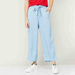 Women Solid Full-Length Culottes