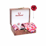 Men Pink Printed Accessory Gift Set