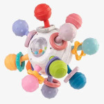 Soft Teeth Rattle Ball Toys - Multicolor