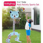 3-In-1 Multi-Activity Playset - Blue