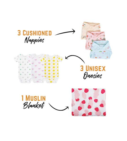 Infant Pack of 35 Multi Baby Apparel Gift Set