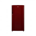 Haier 165 L 1 Star Single Door Refrigerator (HED-171RS-P, Red Steel,2023 Model)