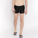 Men Black Solid Swim Shorts