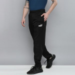 Men Black Brand Logo Printed DryCELL POWER Track Pants