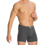 Men Pack of 2 Charcoal Grey Boxer Briefs