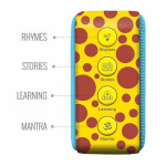 Kids Speaker Pre-Loaded with Bluetooth USB Aux In-Out - Blue Yellow