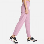 Women Solid Full-Length Elasticated Track Pants
