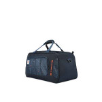 Blue Printed Travel Duffel Bag