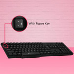 Zebronics Zeb-Companion 107 USB Wireless Keyboard and Mouse Set with Nano Receiver
